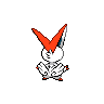 Sprite Victini Blanco Negro