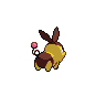 Sprite Tepig Blanco Negro