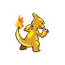 Sprite Charmeleon Blanco Negro