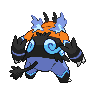 Sprite Emboar Blanco Negro