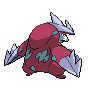Sprite Excadrill Blanco Negro