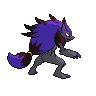 Sprite Zoroark Blanco Negro