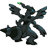 Sprite Zekrom Blanco Negro
