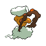 Sprite Landorus Blanco Negro