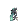 Sprite Meloetta Blanco Negro