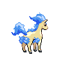 Sprite Ponyta Blanco Negro