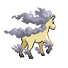 Sprite Rapidash Blanco Negro