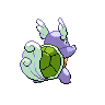 Sprite Wartortle Blanco Negro