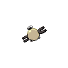 Sprite Magnemite Blanco Negro