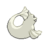 Sprite Dewgong Blanco Negro