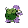 Sprite Blastoise Blanco Negro