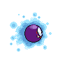Sprite Gastly Blanco Negro