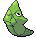 Sprite Animado Metapod Blanco Negro