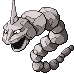 Sprite Animado Onix Blanco Negro