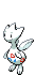 Sprite Animado Togetic Blanco Negro