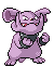 Sprite Animado Granbull Blanco Negro