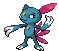 Sprite Animado Sneasel Blanco Negro