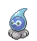 Sprite Animado Castform Blanco Negro