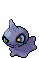 Sprite Animado Shuppet Blanco Negro