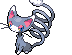 Sprite Animado Glameow Blanco Negro