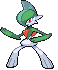 Sprite Animado Gallade Blanco Negro