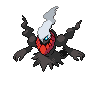 Sprite Animado Darkrai Blanco Negro