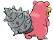 Sprite Animado Slowbro Blanco Negro