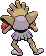 Sprite Animado Hitmonchan Blanco Negro