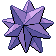 Sprite Animado Starmie Blanco Negro