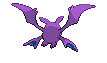 Sprite Animado Crobat Blanco Negro