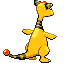 Sprite Animado Ampharos Blanco Negro