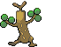 Sprite Animado Sudowoodo Blanco Negro