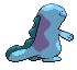 Sprite Animado Quagsire Blanco Negro