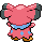 Sprite Animado Snubbull Blanco Negro