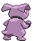 Sprite Animado Granbull Blanco Negro