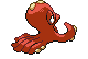 Sprite Animado Octillery Blanco Negro