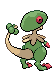 Sprite Animado Breloom Blanco Negro