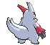 Sprite Animado Zangoose Blanco Negro