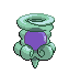 Sprite Animado Castform Blanco Negro