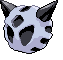Sprite Animado Glalie Blanco Negro