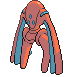 Sprite Animado Deoxys Blanco Negro