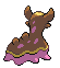 Sprite Animado Gastrodon Blanco Negro