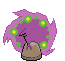 Sprite Animado Spiritomb Blanco Negro
