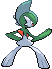 Sprite Animado Gallade Blanco Negro