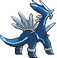 Sprite Animado Dialga Blanco Negro