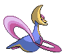 Sprite Animado Cresselia Blanco Negro