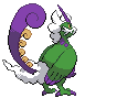 Sprite Animado Tornadus Blanco Negro
