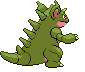 Sprite Animado Nidoqueen Blanco Negro
