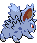 Sprite Animado Nidoran♂ Blanco Negro