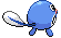 Sprite Animado Poliwag Blanco Negro